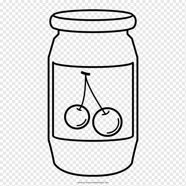 Варенье раскраска