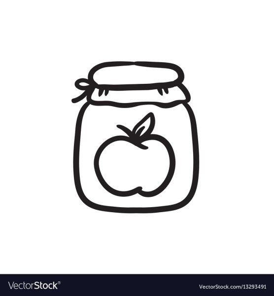 Варенье раскраска