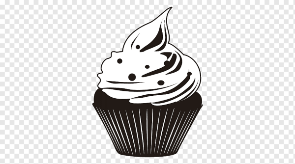 Черно белый десерт