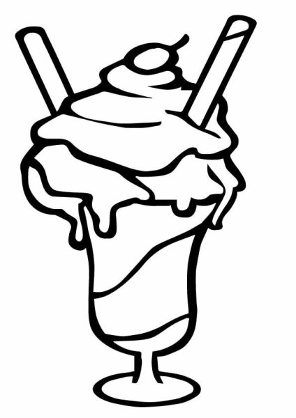 Раскраска еда