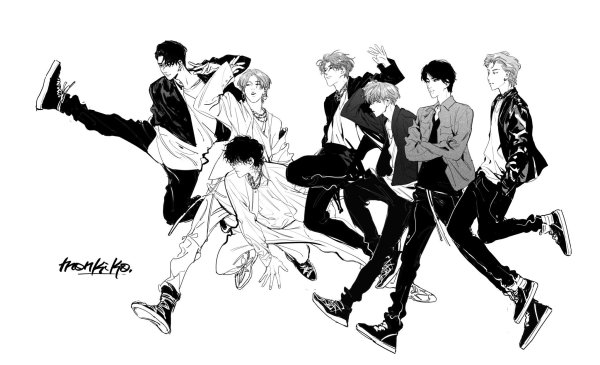 БТС арты Динамит