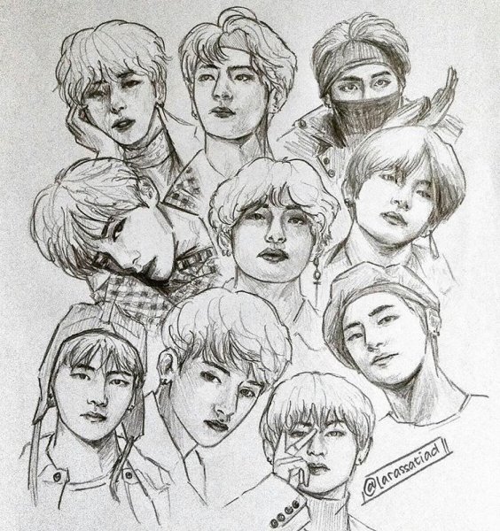 Скетч БТС группа