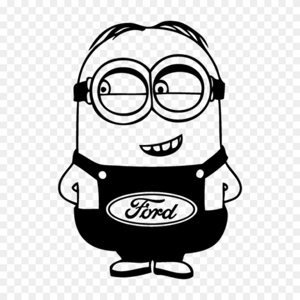 Миньон черно белый