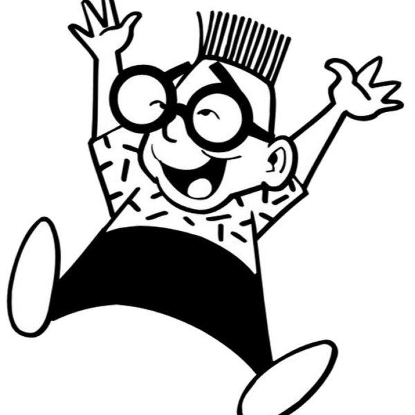 Смешные человечки черно белые