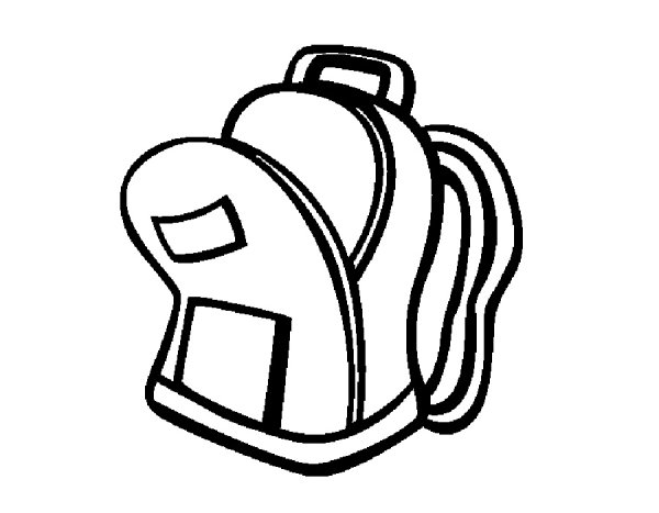 Рюкзак нарисованный