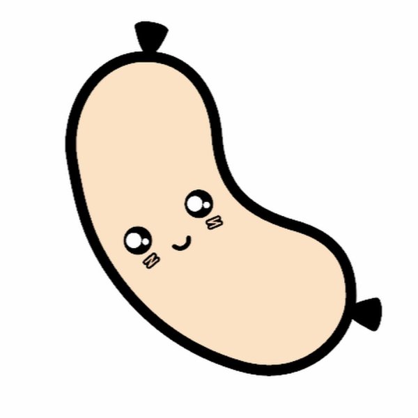 Сосиска силуэт