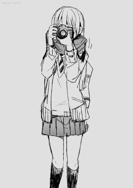 Аниме для распечатки черно белые