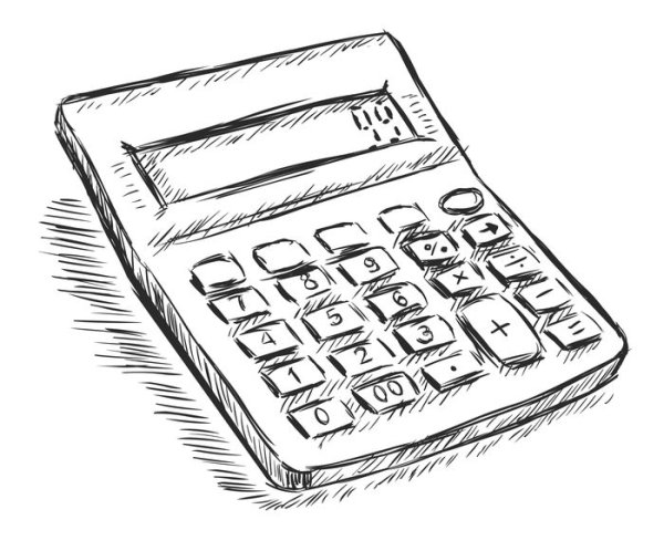 Калькулятор рисунок карандашом