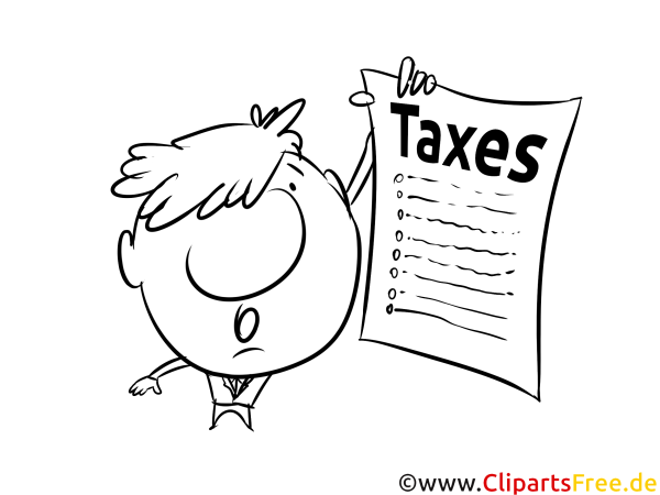 Налоги раскраска