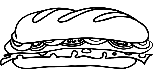 Сэндвич схематично