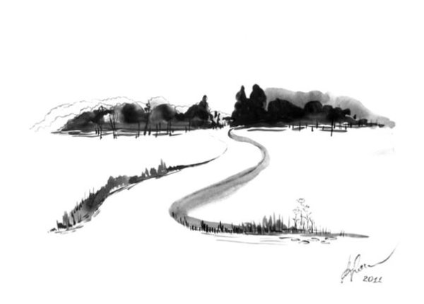 Набросок дороги