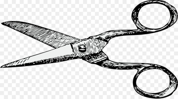 Ножницы и линейка раскраска