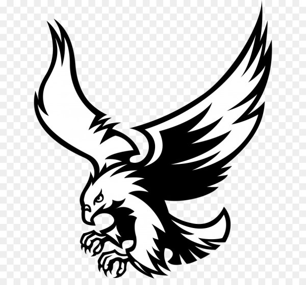 Стилизованное изображение орла