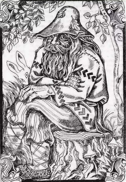 Леший для срисовки