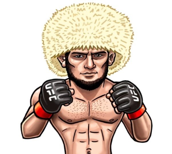 Арт Хабиба Нурмагомедова