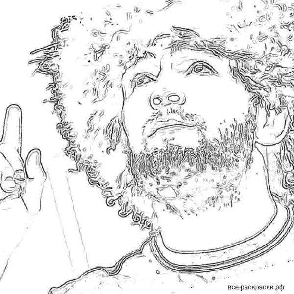 Хабаб нурмагомедовраскраска