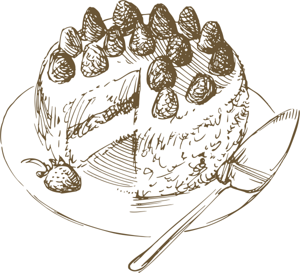 Торт набросок