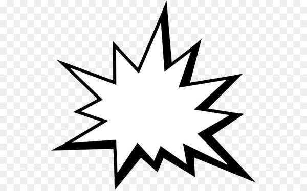 Трафарет взрыв