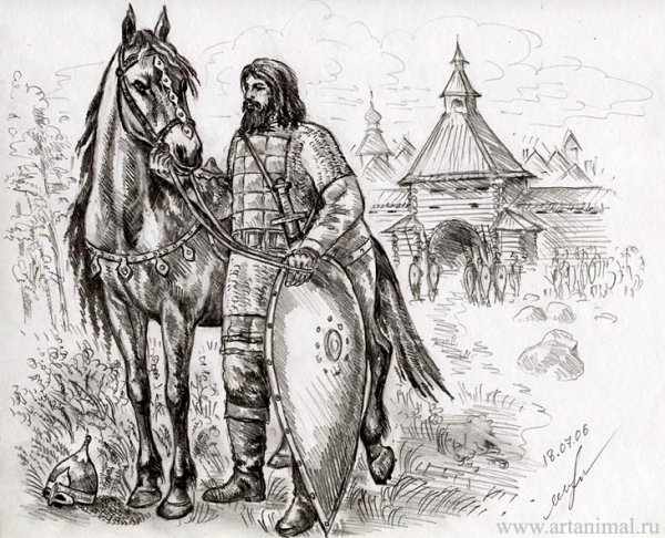 Богатыри Графика