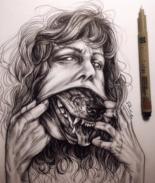 Самые страшные рисунки