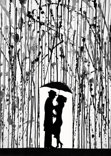 Картины в стиле Нуар черно белые