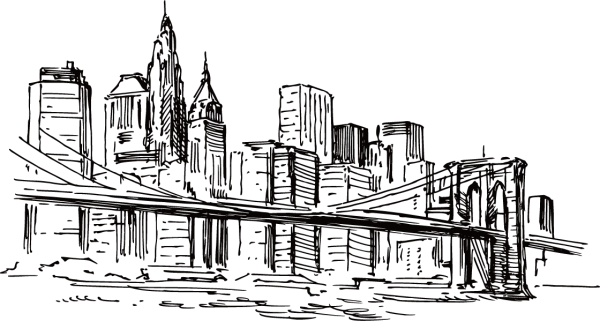 Город рисунок