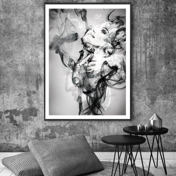 Картины черно белые для интерьера