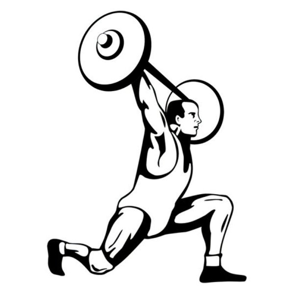 Спортсмен рисунок