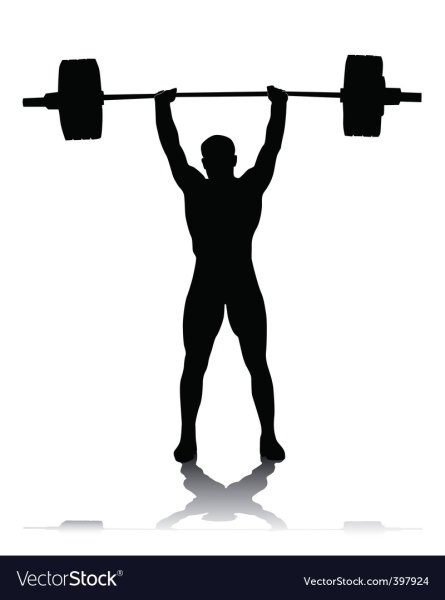 Штанга силуэт