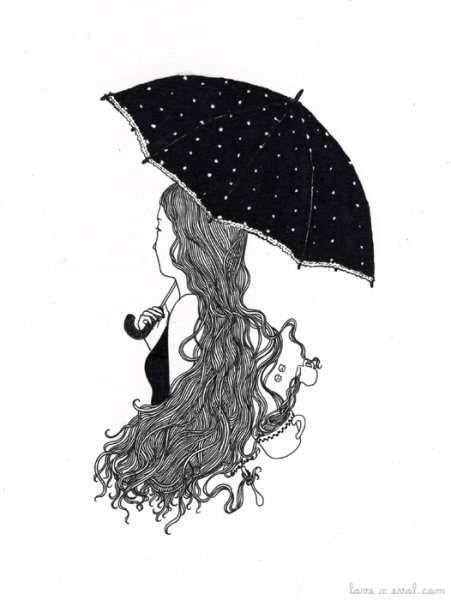 Осенние распечатки черно белые