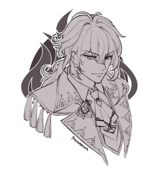 Геншин Дилюк Джоджо