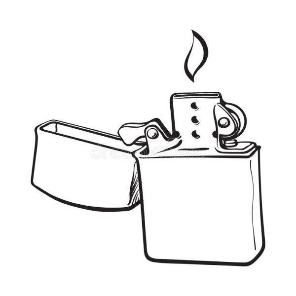 Зажигалка карандашом