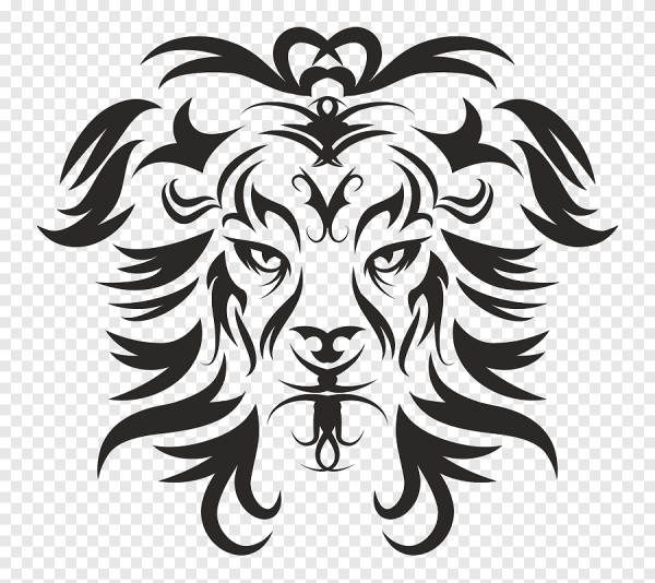Стилизованная голова Льва