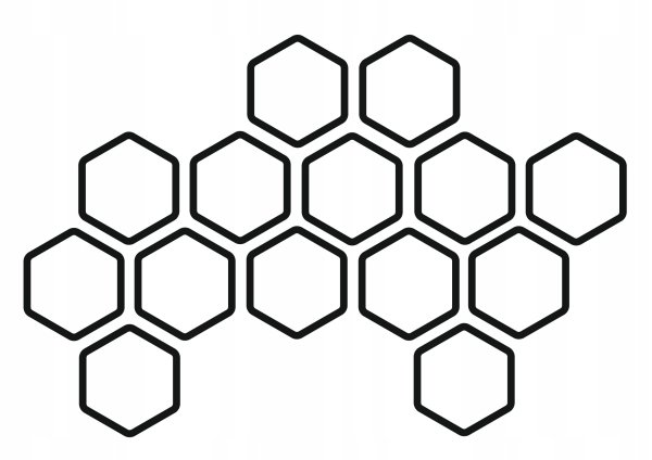 Трафарет соты