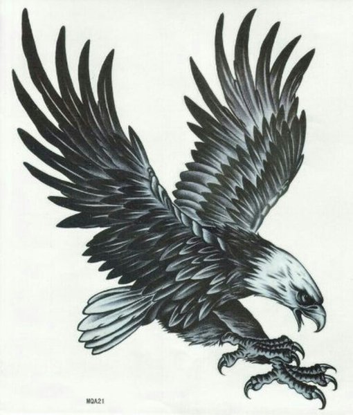 Крыло ястреба тату