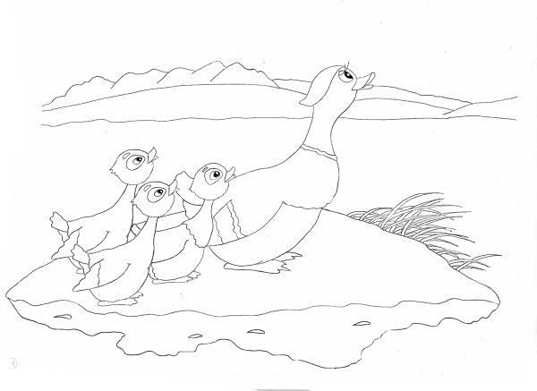 Рисование Мамина Сибиряка серая шейка