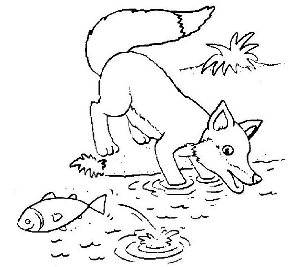 Иллюстрация к русской народной сказке белая уточка