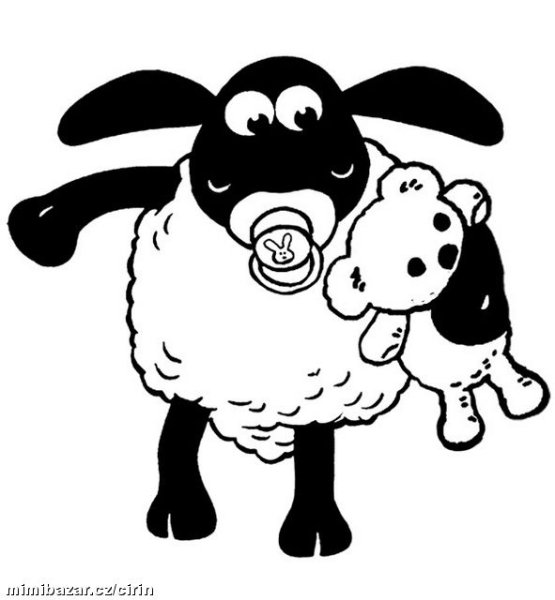 Барашек Шон Фермагеддон раскраска