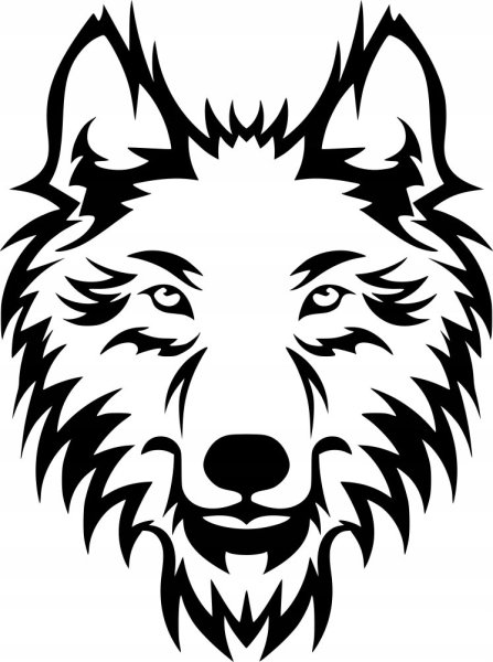 Голова волка