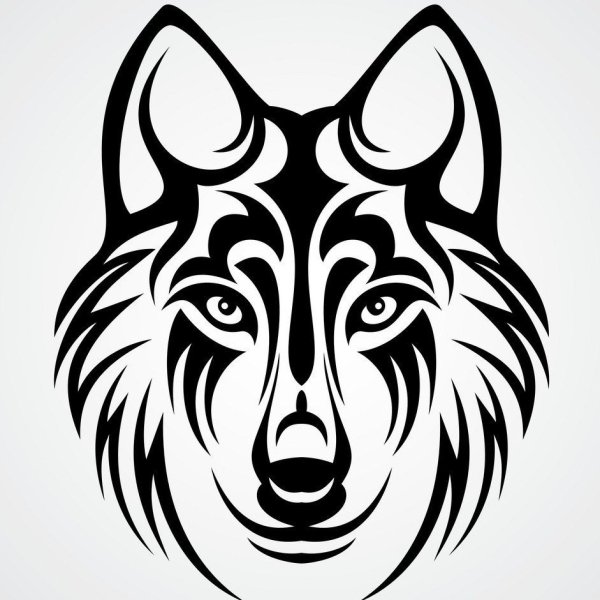 Волк вектор