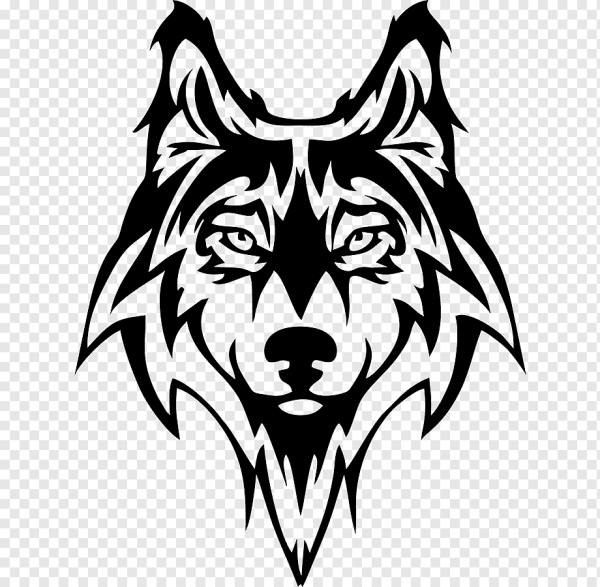 Голова волка