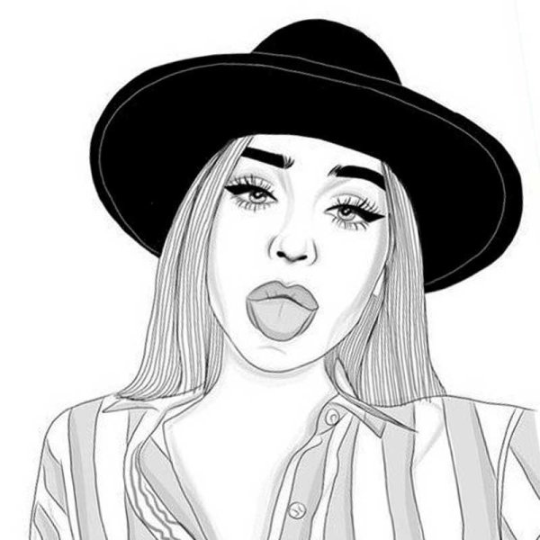 Крутые раскраски для девочек