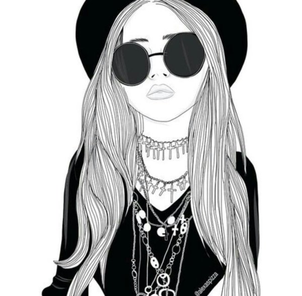 Крутые раскраски для подростков девочек