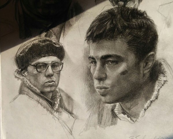 Сергей Бодров рисунок