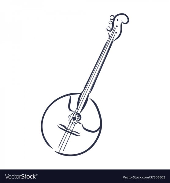 Домбра раскраска