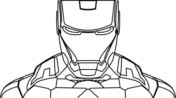 Железный человек контур