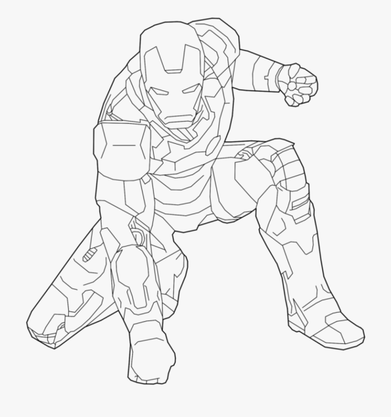 Разрисовки Железный человек Марк 42