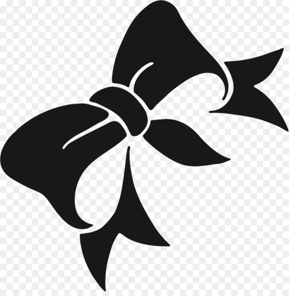 Бантик силуэт