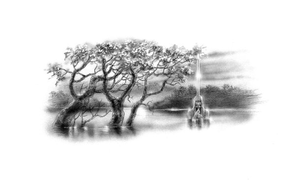 Пейзаж рисунок