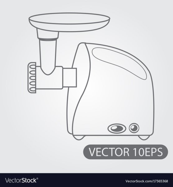 Раскраска мясорубка электрическая
